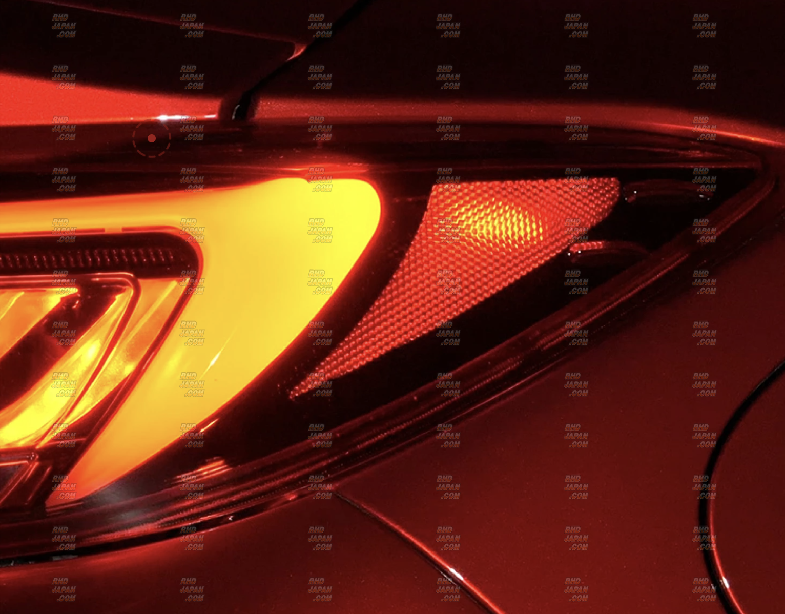 Valenti Jewel LED Tail Lamp Ultra Set Red Lens X Black - BRZ ZD8